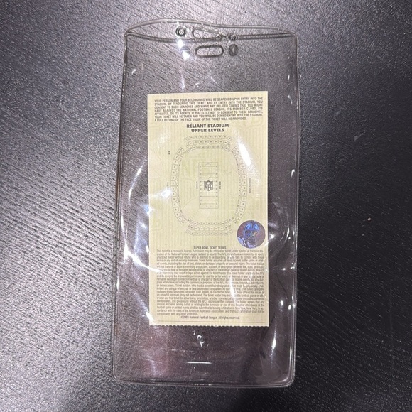 Super Bowl XXXVIII Houston Ticket - Picture 5 of 5